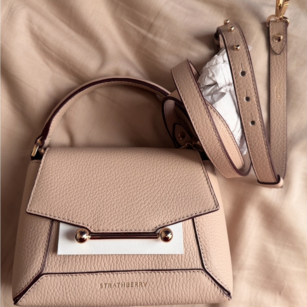Bnew Strathberry Mosaic Nano Bag